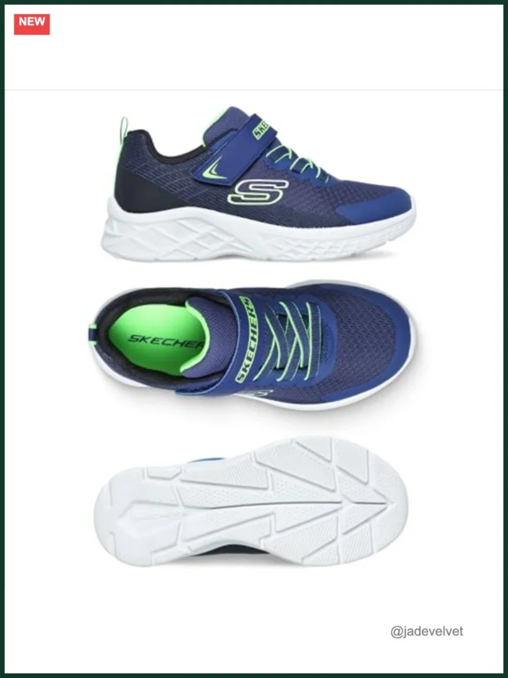 Boys' Athletic Sneakers with Cushioned Insole, Machine Washable, Hook & Loop